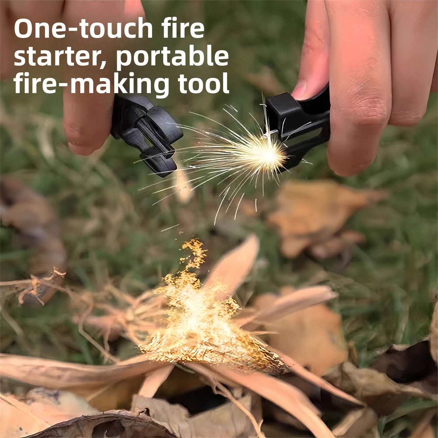 Emergency Survival Bracelet ? Compact Multi?Tool for Outdoor Preparedness