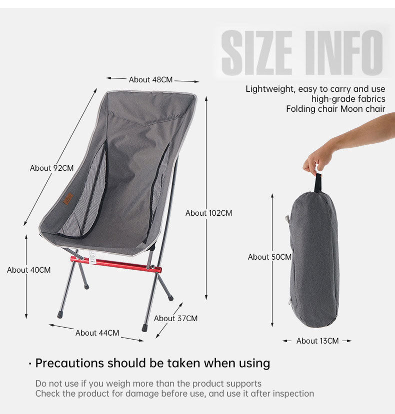 Outdoor Folding Moon Chair – Rugged Comfort That Goes Anywhere