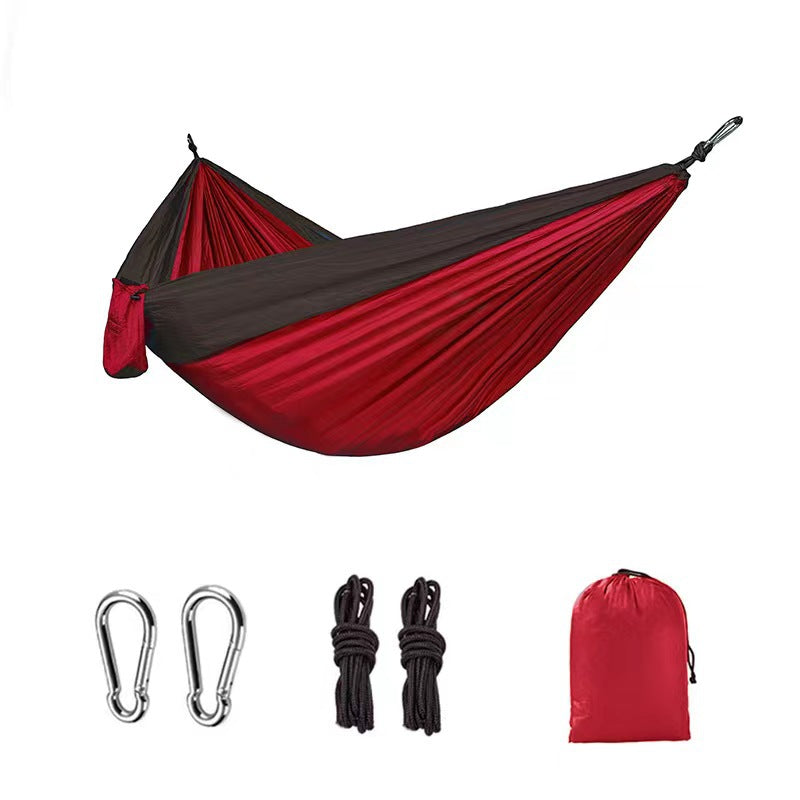 Camping Hammock – Single & Double Parachute Nylon Options