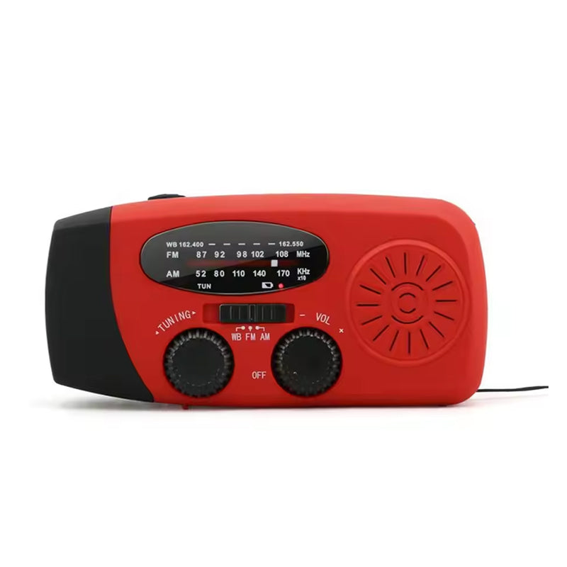 Portable Multi-Function Emergency Radio & Power Bank – Stay Powered, Stay Informed