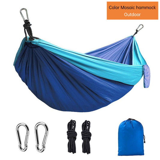 Camping Hammock – Single & Double Parachute Nylon Options