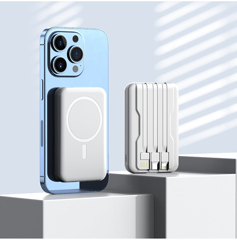 MagSafe Magnetic Wireless Power Bank – 10,000mAh Mini Fast Charger