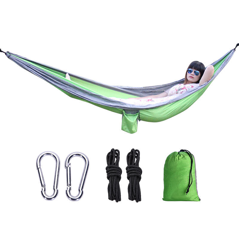 Camping Hammock – Single & Double Parachute Nylon Options