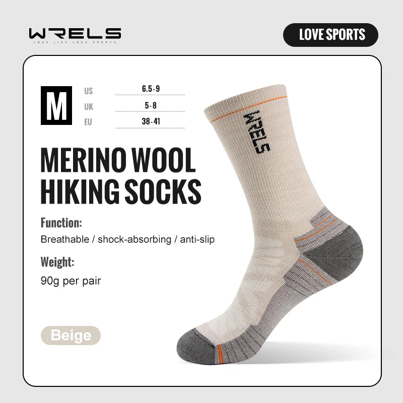 Merino Wool Hiking & Running Socks – Lightweight Comfort for Every Adventure