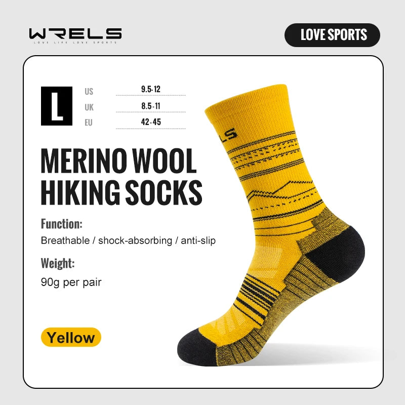 Merino Wool Hiking & Running Socks – Lightweight Comfort for Every Adventure