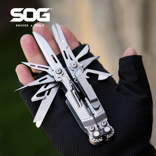 SOG PowerPint 18-in-1 Tactical Multi-Tool – Compact EDC for Outdoor Adventures