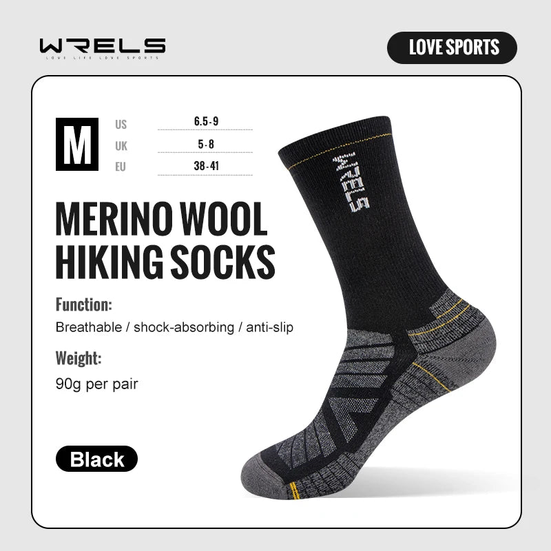 Merino Wool Hiking & Running Socks – Lightweight Comfort for Every Adventure