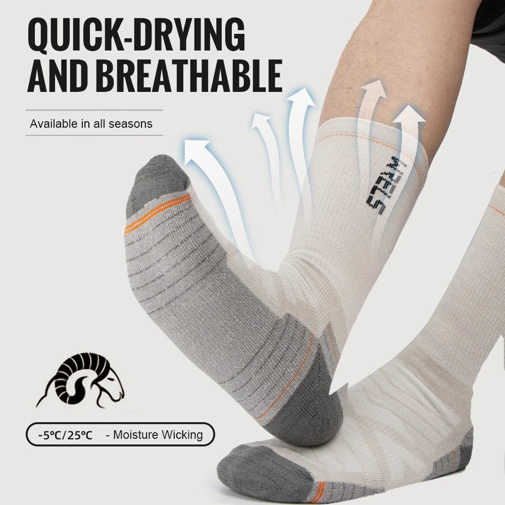 Merino Wool Hiking & Running Socks – Lightweight Comfort for Every Adventure