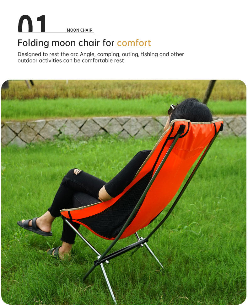 Outdoor Folding Moon Chair – Rugged Comfort That Goes Anywhere