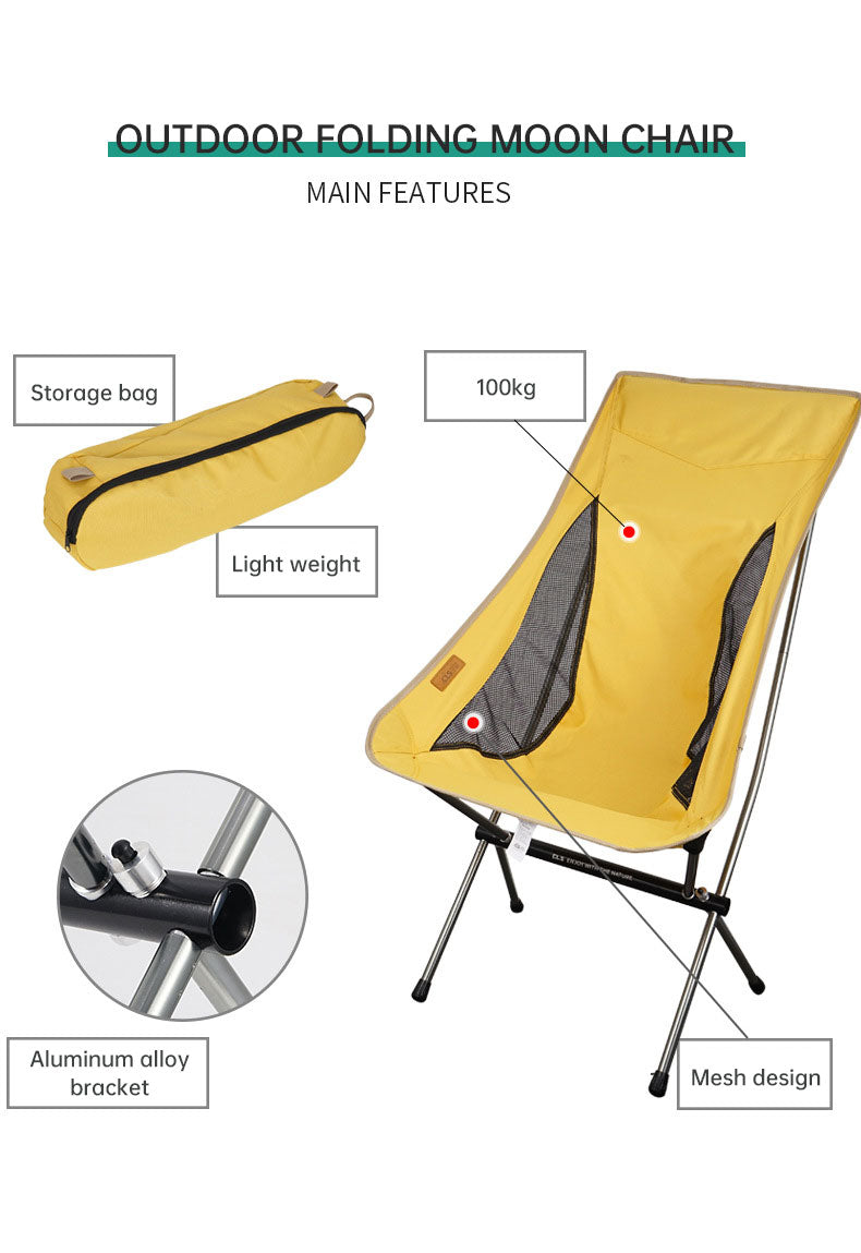 Outdoor Folding Moon Chair – Rugged Comfort That Goes Anywhere