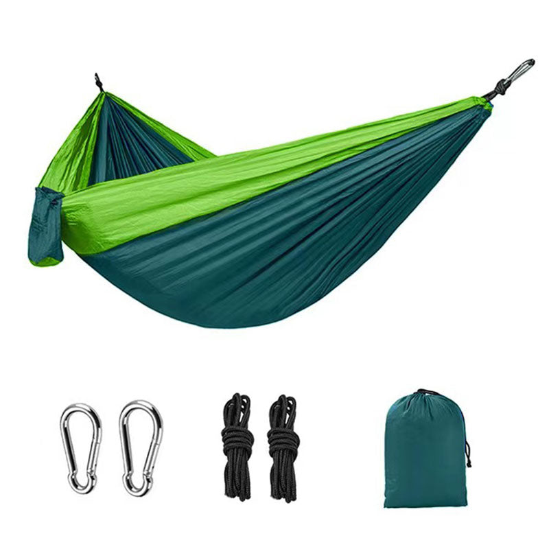 Camping Hammock – Single & Double Parachute Nylon Options