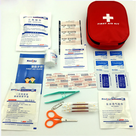 25-Piece First Aid Kit – Compact Emergency Medical Essentials