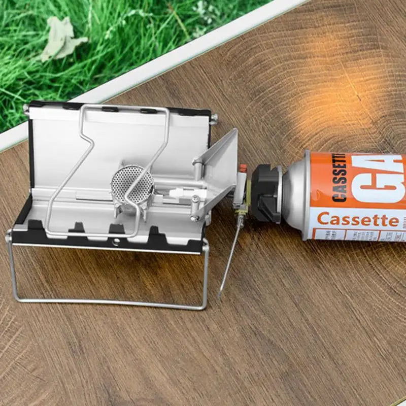 Folding Cassette Stove – Windproof 2600W Power for Outdoor Cooking
