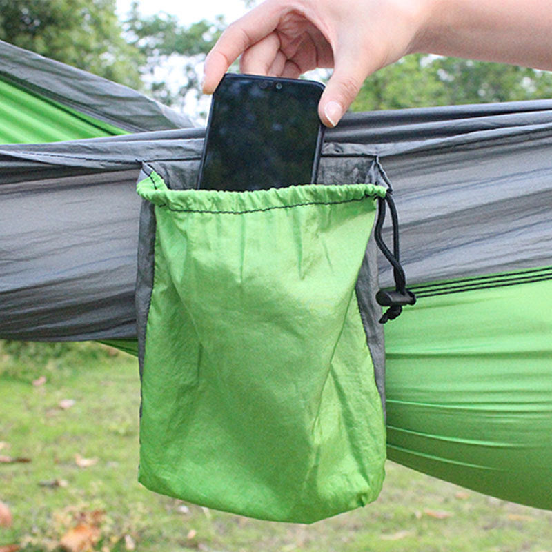 Camping Hammock – Single & Double Parachute Nylon Options