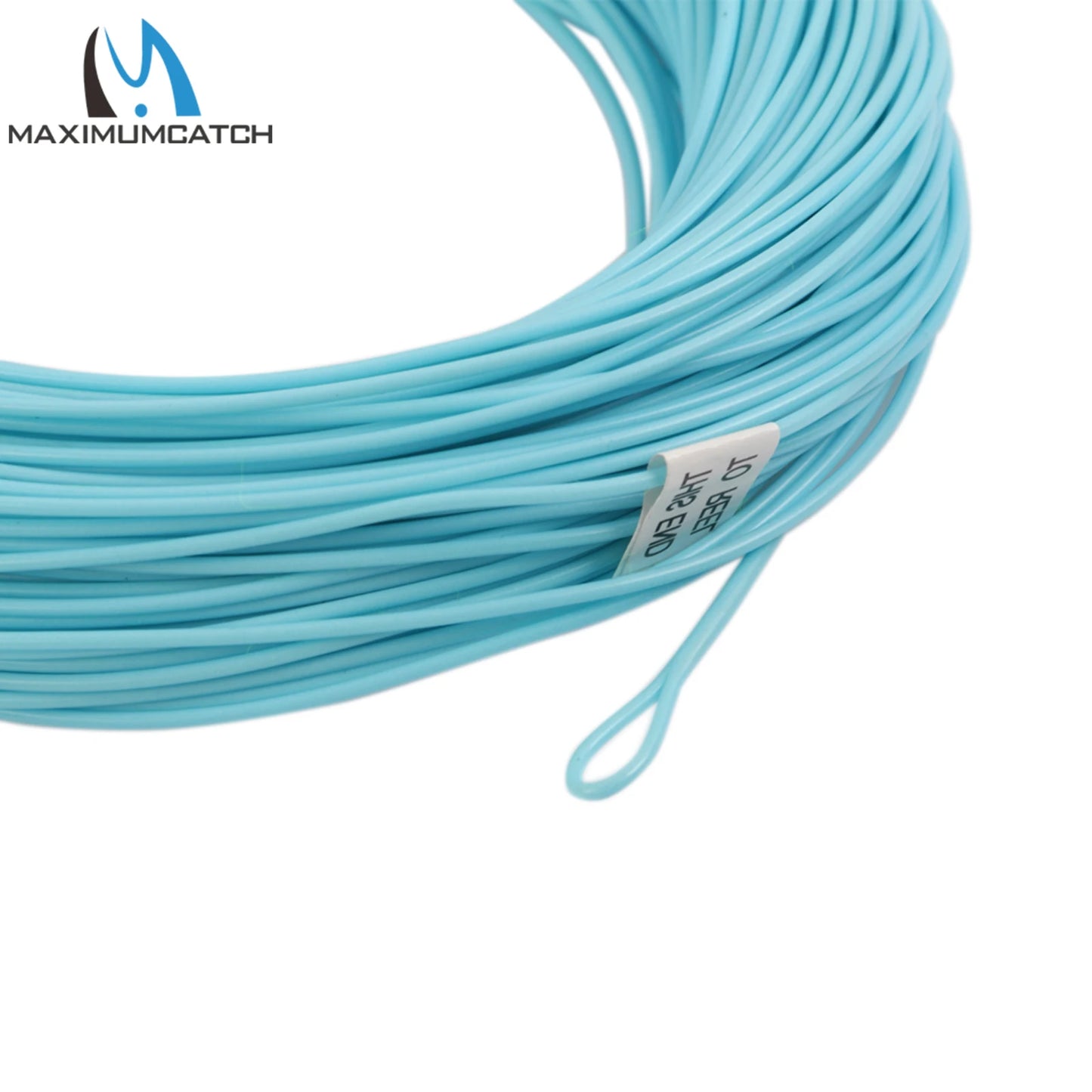 Maximumcatch Saltwater Weight Forward Floating Fly Line – 90FT, 8–10WT with 2 Welded Loops (Sandy Blue)