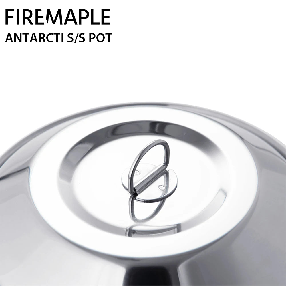Fire Maple Antarcti Stainless Steel Cooking Pot – 1L | 402g