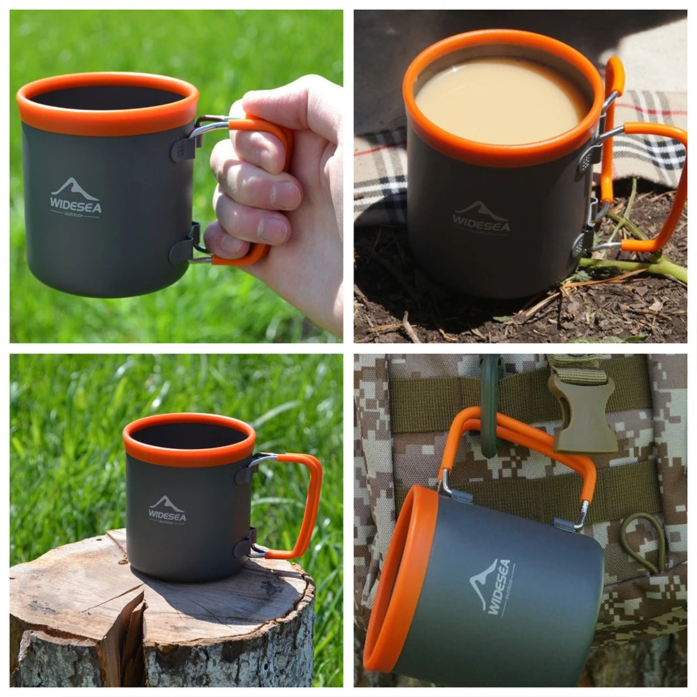 Camping Aluminum Cup – Lightweight Outdoor Mug for Camp Cooking