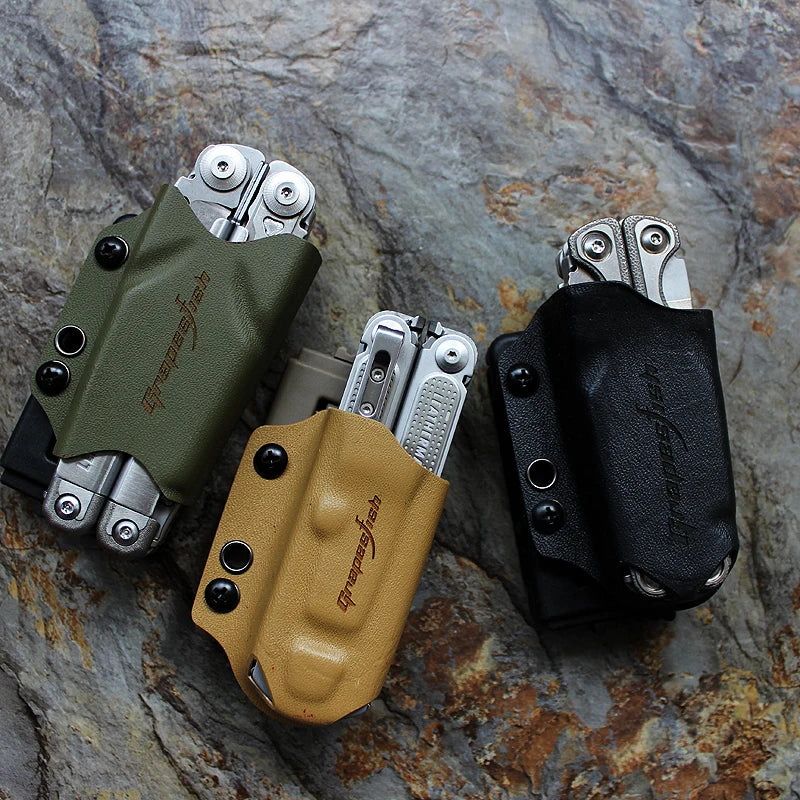 Leatherman Kydex Multitool Sheath – Surge, TTi, OHT, Signal Compatible with Quick Pull Release