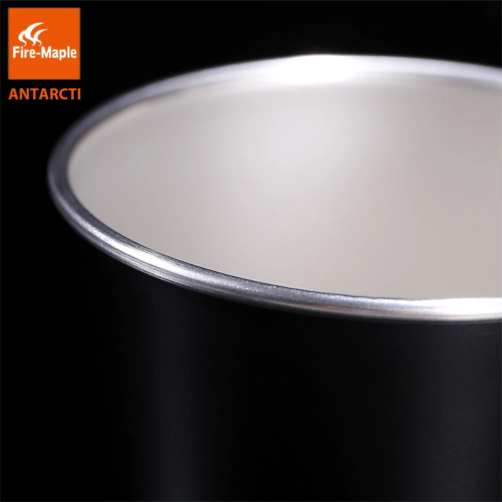Fire Maple Antarcti Stainless Steel Camping Mug – 2-Pack