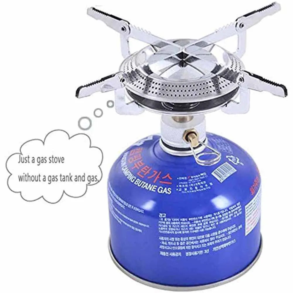 Windproof Camping Gas Stove – Compact Power for Outdoor Cooking