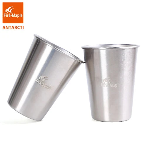 Fire Maple Antarcti Stainless Steel Camping Mug – 2-Pack