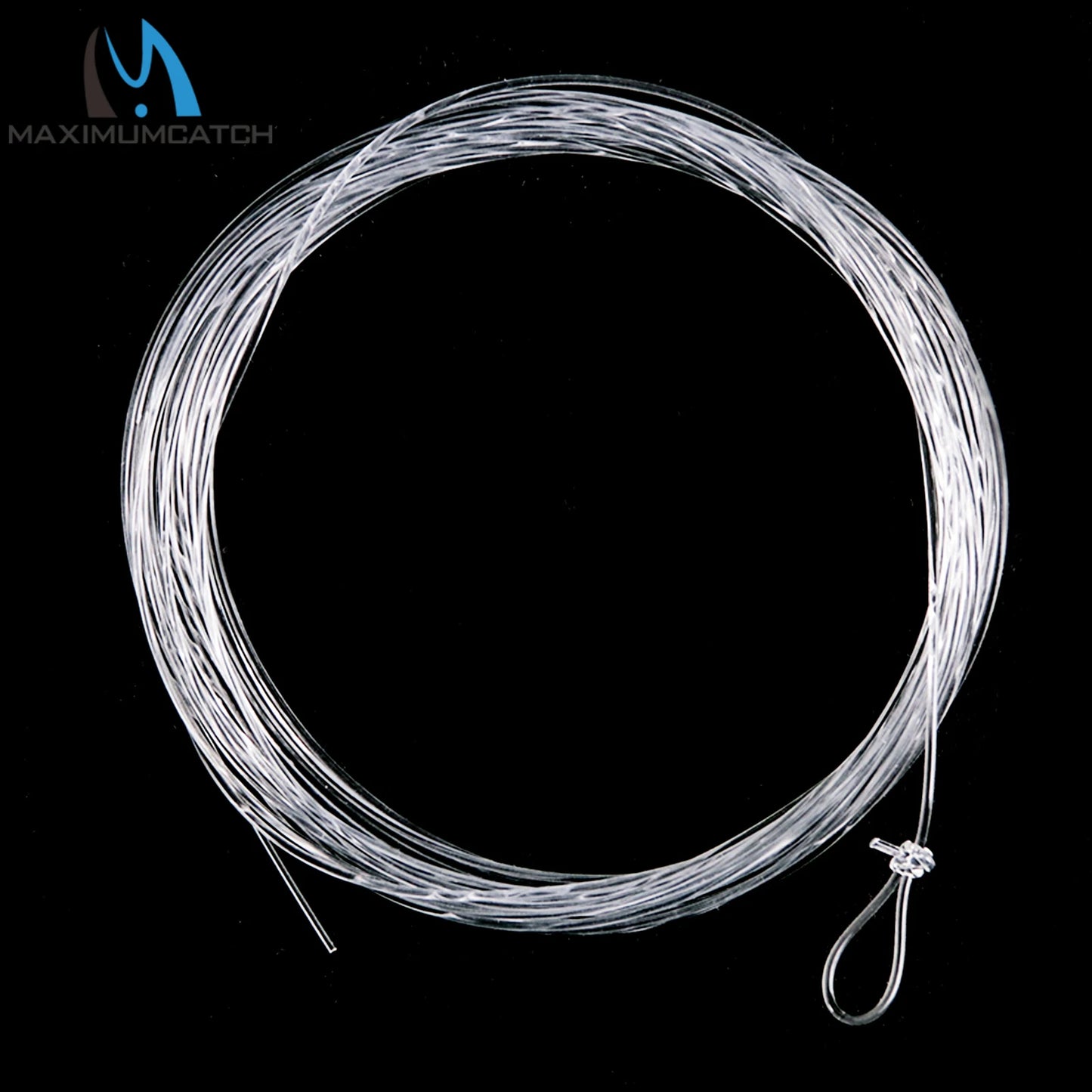 Maximumcatch 6-Piece Saltwater Tapered Leader – 10FT, 10–30LB with Loops (Clear)