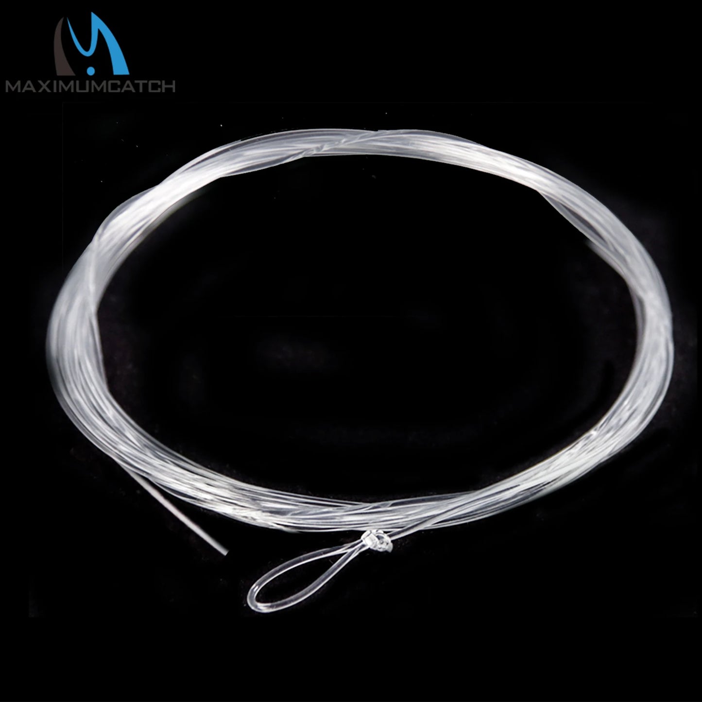Maximumcatch 6-Piece Saltwater Tapered Leader – 10FT, 10–30LB with Loops (Clear)