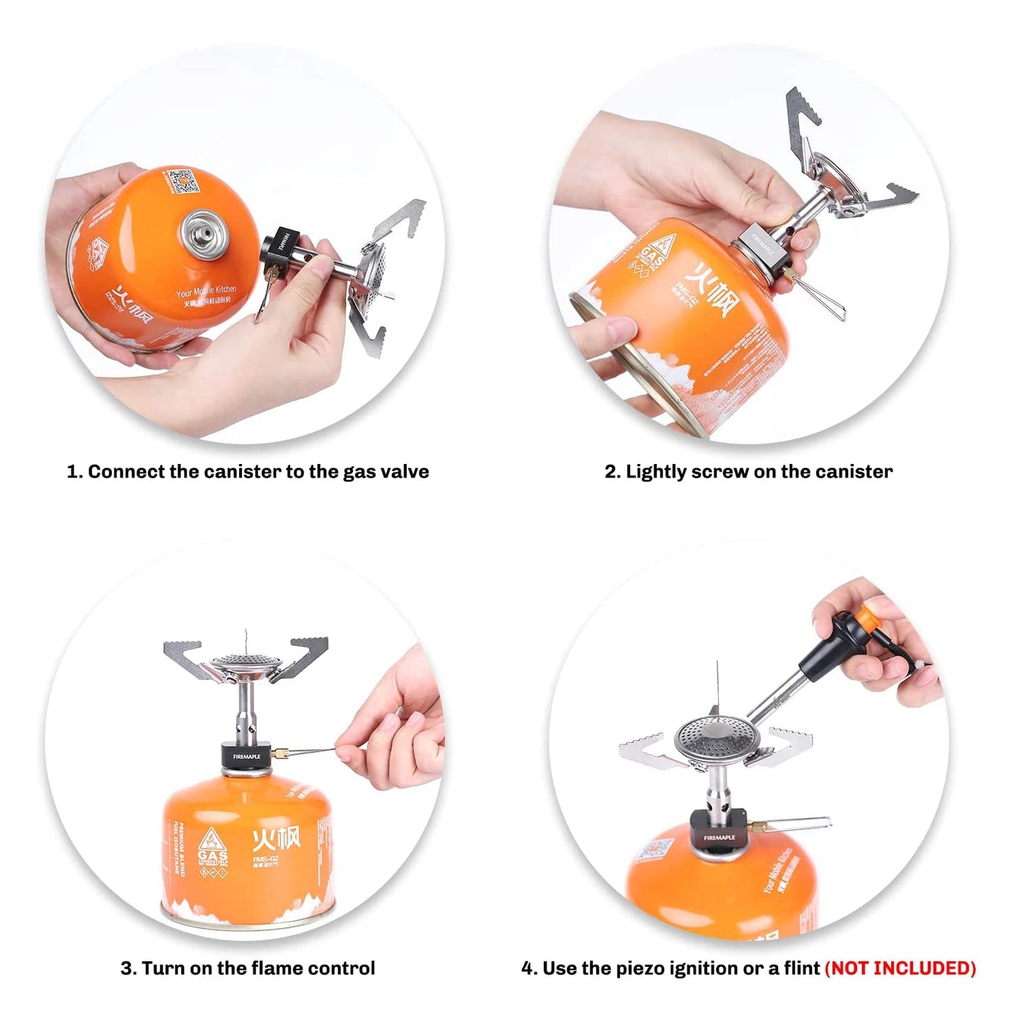 🔥 Fire Maple Buzz Mini Portable Outdoor Stove – Ultralight, Foldable & Built for Adventure