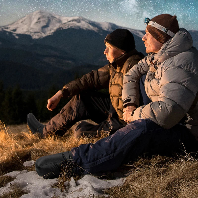 Naturehike Goose Down Slipper Boots – Waterproof, Windproof Thermal Footwear for Winter Camping, Hiking & Fishing