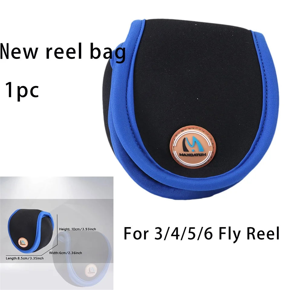 Maximumcatch Neoprene Fly Reel Bag – Protective Pouch for 3–8WT Fly Reels