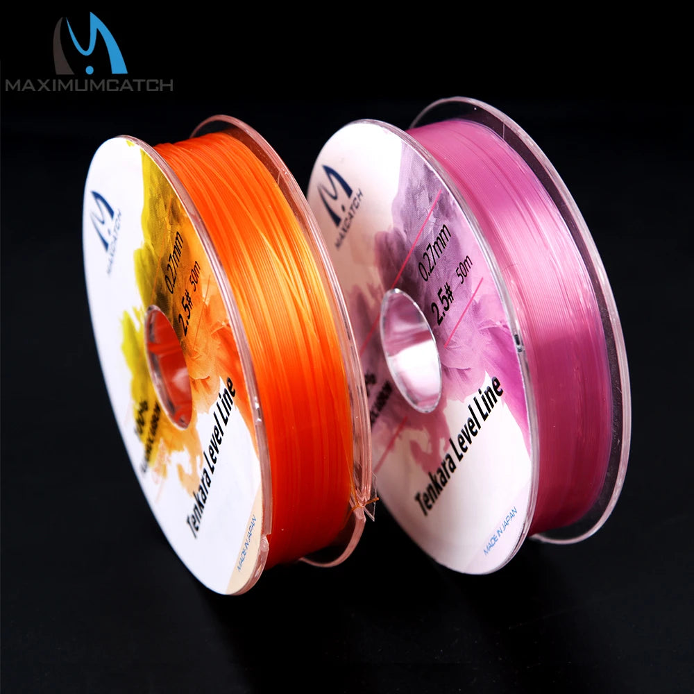 Maximumcatch Tenkara Level Line – 50M Fluorocarbon Fly Fishing Line