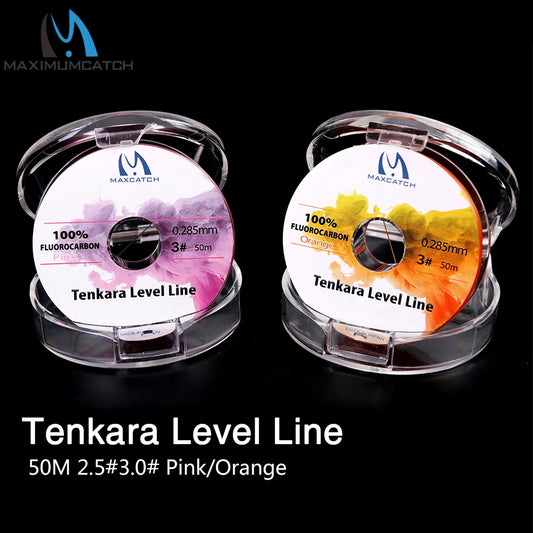 Maximumcatch Tenkara Level Line – 50M Fluorocarbon Fly Fishing Line