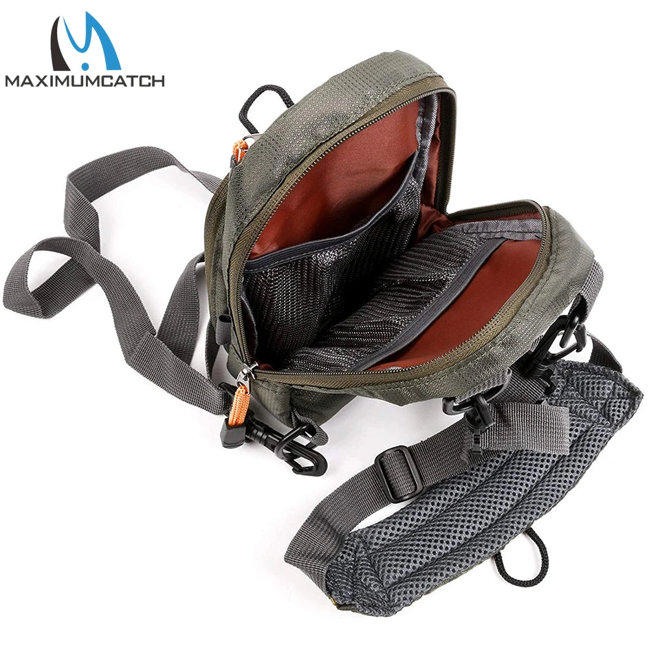 Maximumcatch Fly Fishing Chest Pack – Optional Five Essential Fishing Tool Accessories