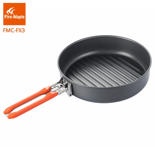 Fire Maple Feast Vulcan Frying Pan – 0.9L Hard Aluminum Alloy