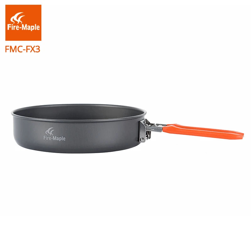 Fire Maple Feast Vulcan Frying Pan – 0.9L Hard Aluminum Alloy