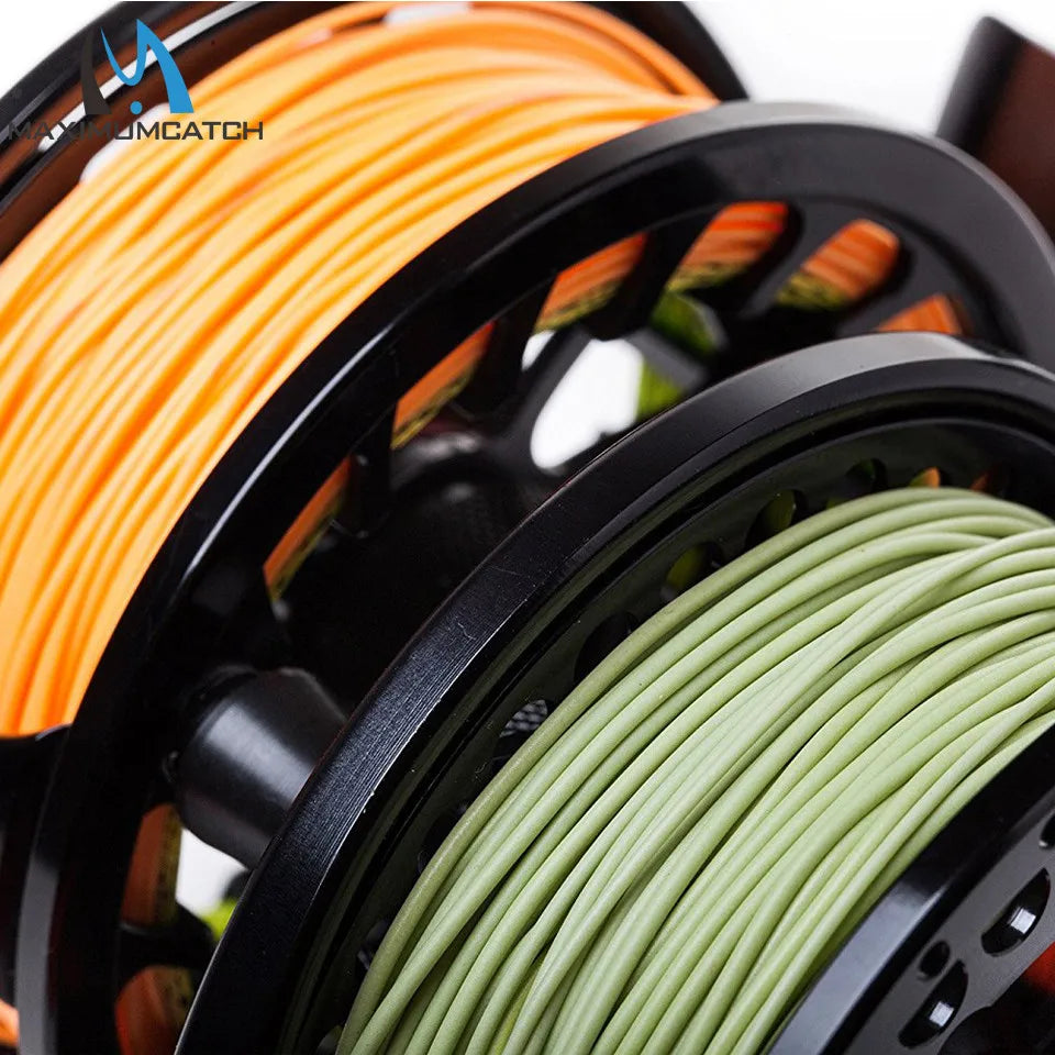 Maximumcatch Double Taper Floating Fly Fishing Line – 100FT, 1–8WT with Welded Loops