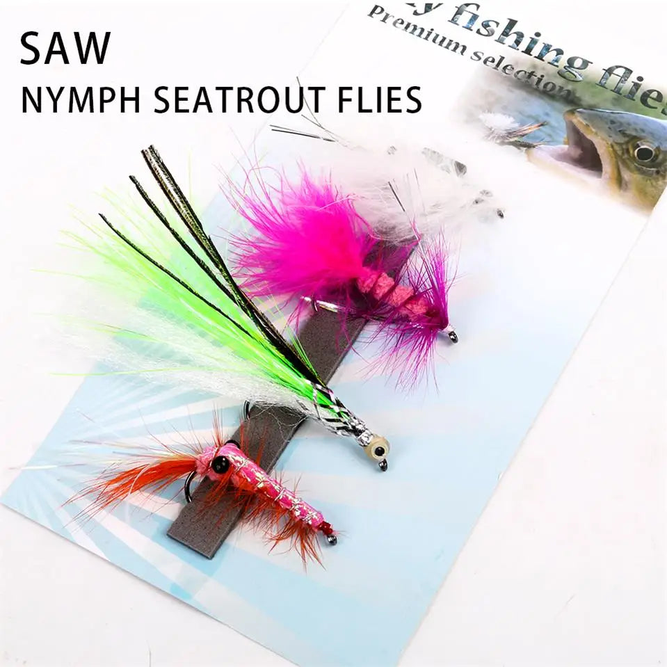 Maximumcatch Fly Fishing Flies Set – Streamer, Dry, Nymph, Wet Flies (#2–#14) for Trout & More