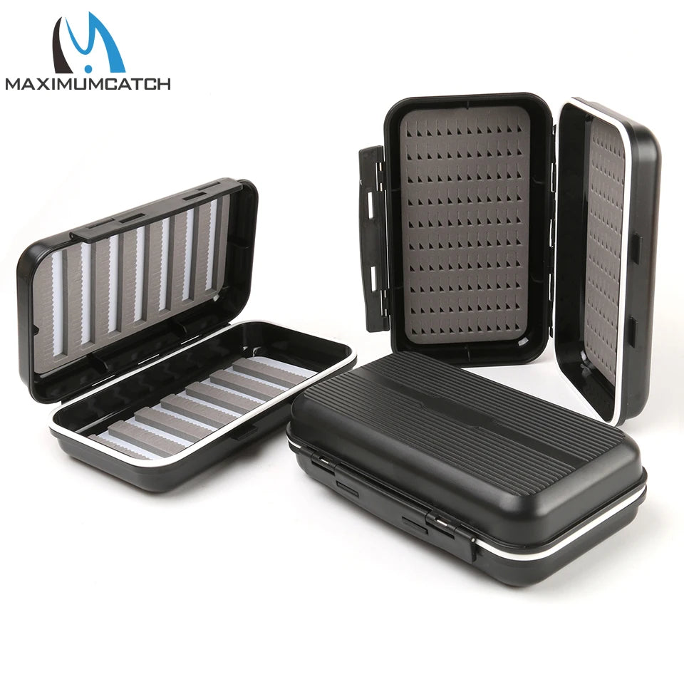 Maximumcatch Waterproof Fly Fishing Box – Slim Grip Foam Insert