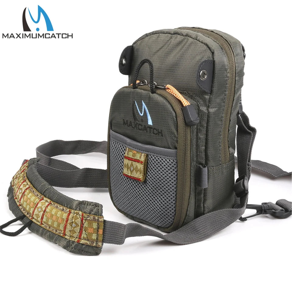 Maximumcatch Fly Fishing Chest Pack – Optional Five Essential Fishing Tool Accessories