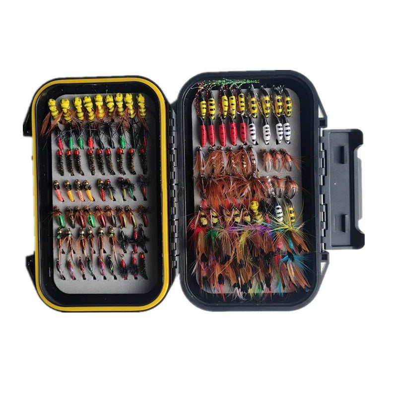 Fly Fishing Fly Kit – 40 / 78 / 126 PCS Mixed Styles