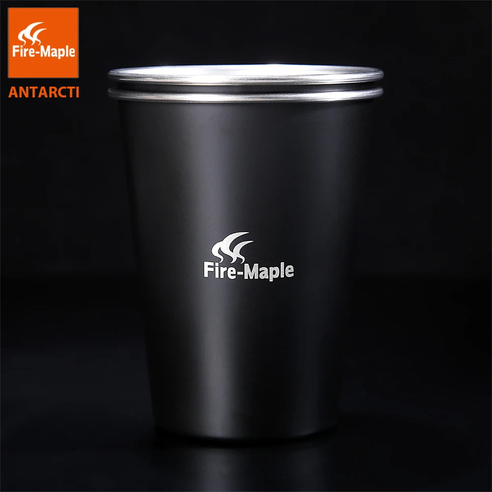 Fire Maple Antarcti Stainless Steel Camping Mug – 2-Pack