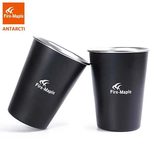 Fire Maple Antarcti Stainless Steel Camping Mug – 2-Pack