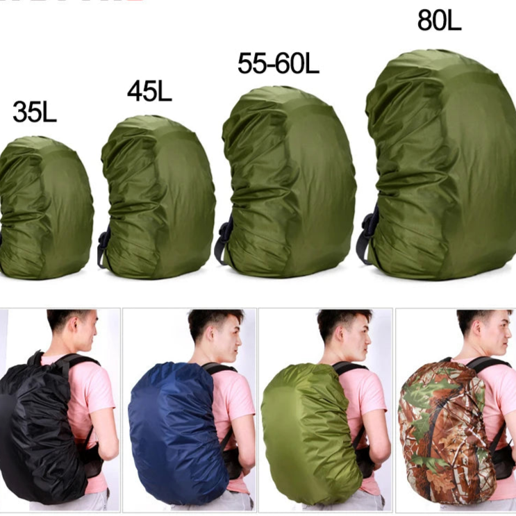 35–80L Waterproof Backpack Rain Cover – All-Weather Protection for Your Pack