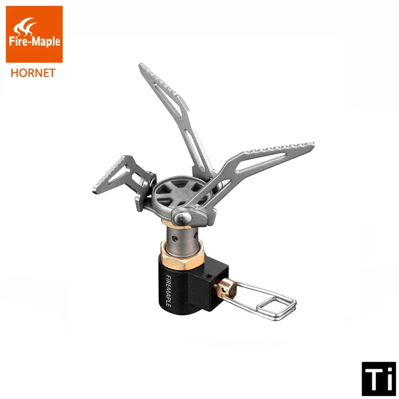 Fire Maple FMS-300T Ultralight Titanium Rocket Stove — Mini Burner, Mighty Flame