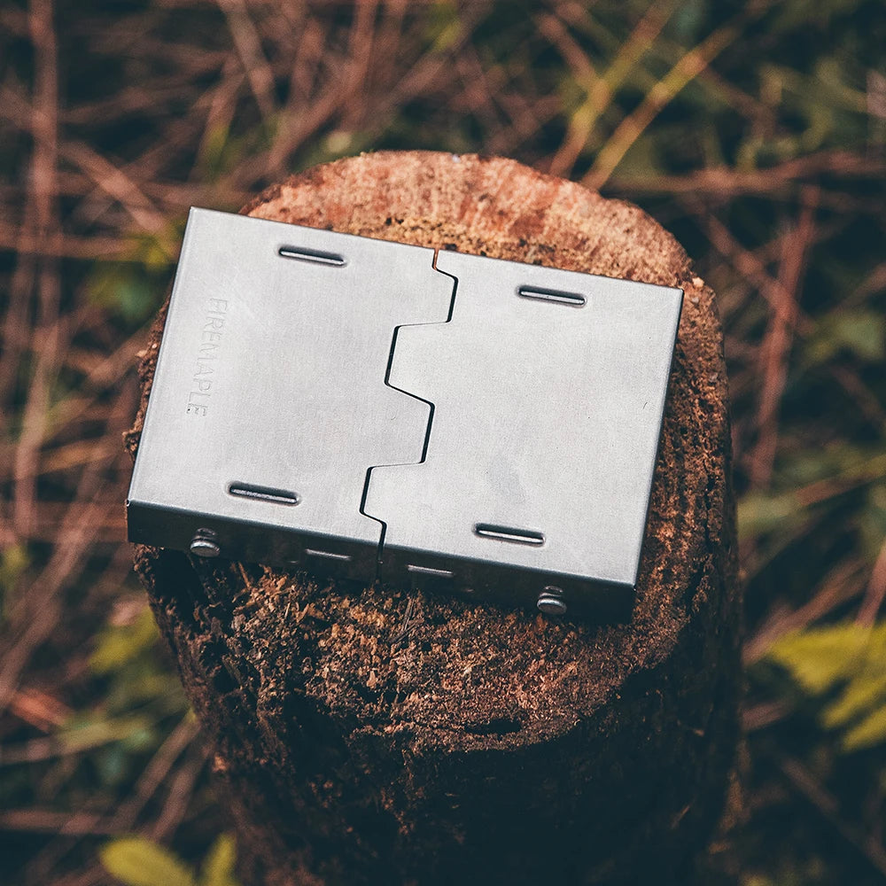 Fire Maple Lotus Titanium Ultralight Alcohol Stove — Mini Burner, Maximum Efficiency