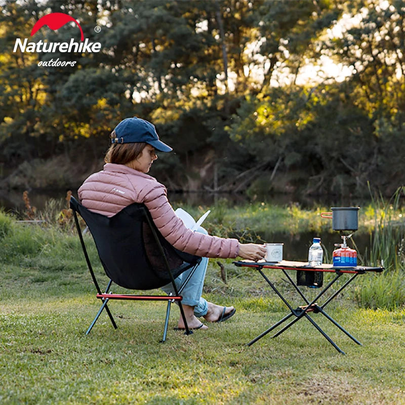 Naturehike Ultralight Folding Camp Chair – Compact Comfort for Every Adventure