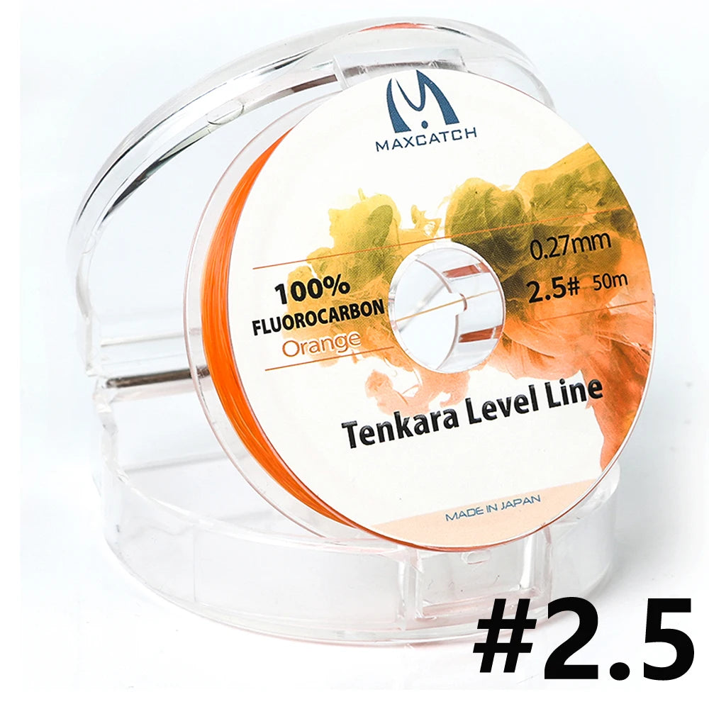 Maximumcatch Tenkara Level Line – 50M Fluorocarbon Fly Fishing Line