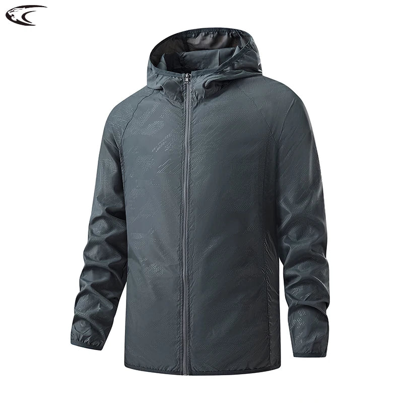Waterproof Hiking Jacket – Windbreaker with Sun Protection for Outdoor Adventures