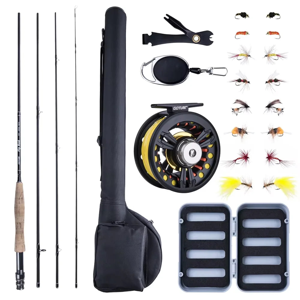 Goture Fly Fishing Rod and Reel Combo – 2.7m (9FT)