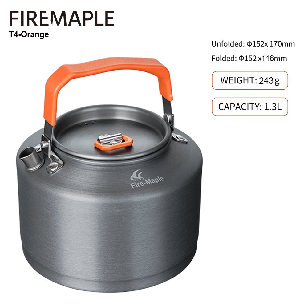Fire Maple FMC-XT2 Hiking Teapot – Lightweight Camping Kettle